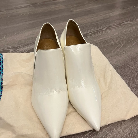 Tory Burch Georgina Patent Ankle Boots - Picture 1 of 4